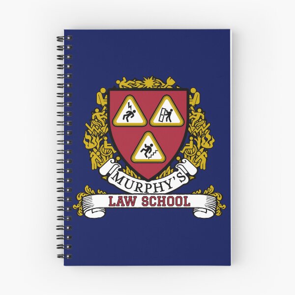 Item preview, Murphy's Law School Crest designed and sold by designsbycollin.