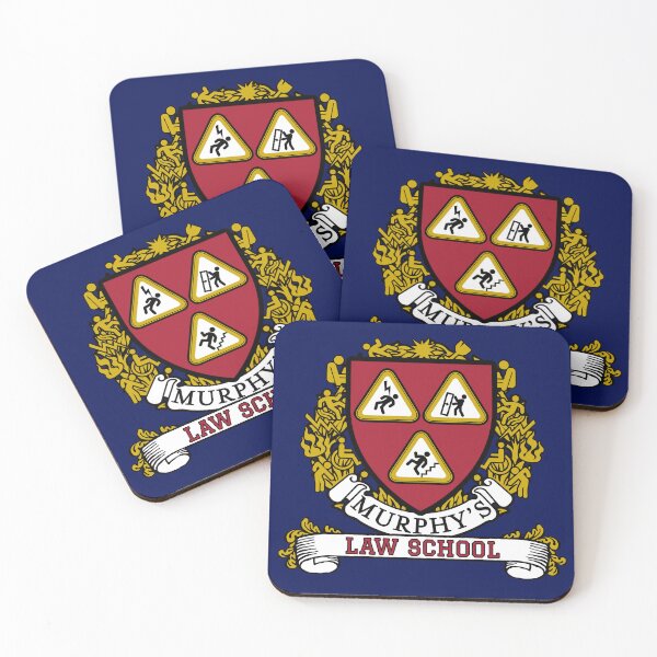 Item preview, Murphy's Law School Crest designed and sold by designsbycollin.