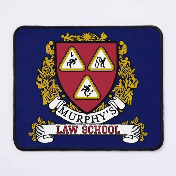 Item preview, Murphy's Law School Crest designed and sold by designsbycollin.