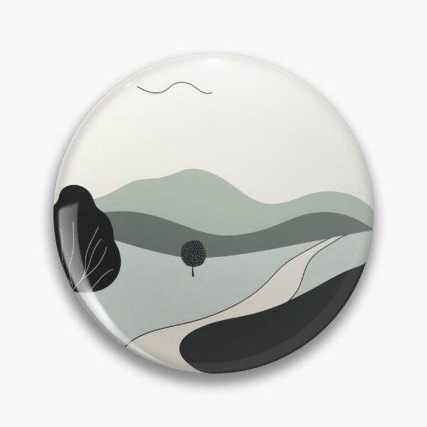 Item preview, Minimalist Hillside Path designed and sold by Haruslaku.