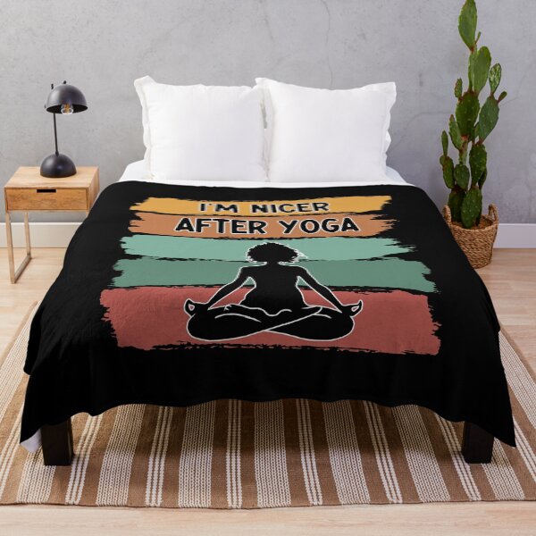 Item preview, I'm Nicer After Yoga Meditation designed and sold by Stick-Artistry.