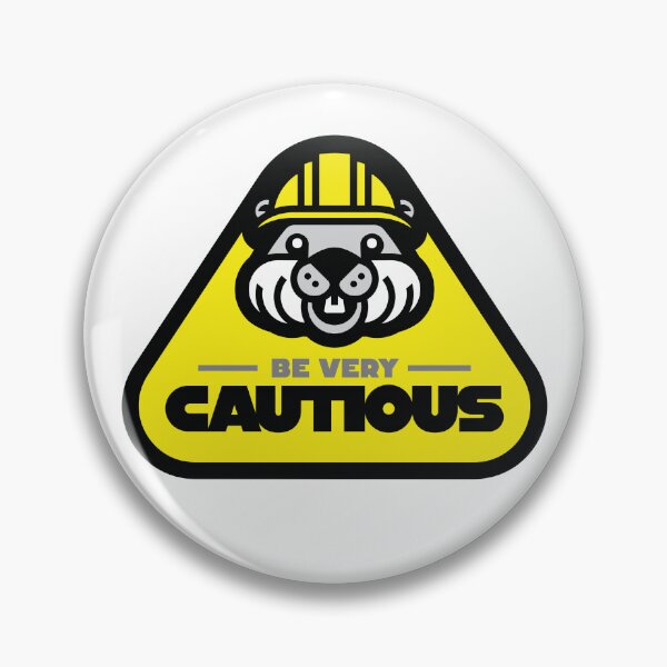 Item preview, BEAVER-y cautious! designed and sold by The Majestic Gift.