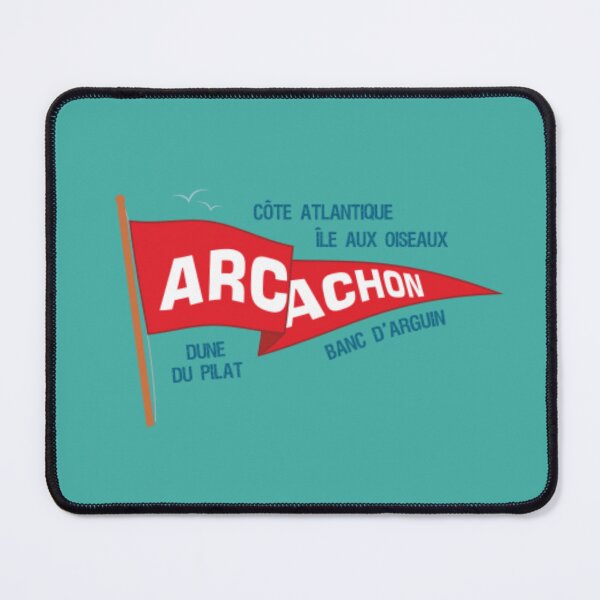 Item preview, Arcachon Flag designed and sold by BecauseLaMode.