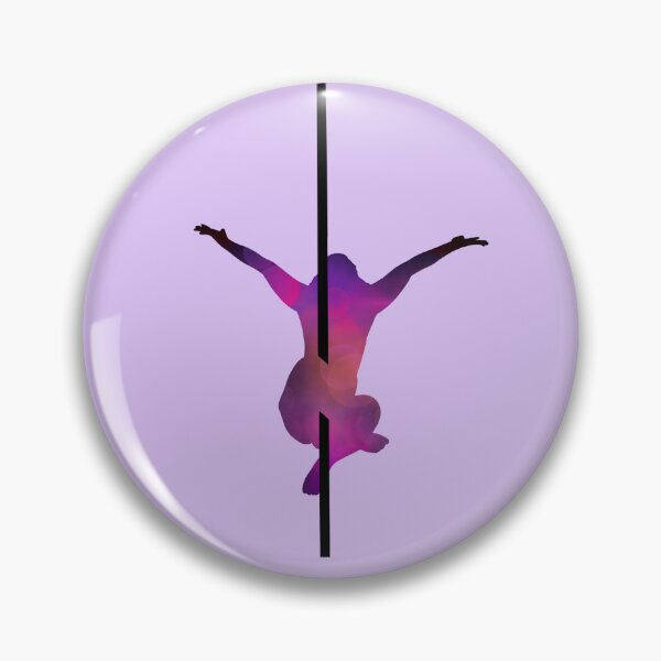 Item preview, Pole sit silhouette  designed and sold by Dance-health.