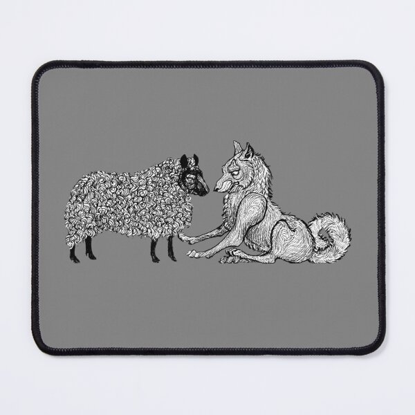 Item preview, Sheep Meets Wolf designed and sold by ArtbyNestor.