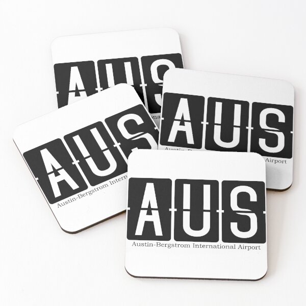 Item preview, AUS Austin Bergstrom International Airport Sticker Texas designed and sold by covertoven17.