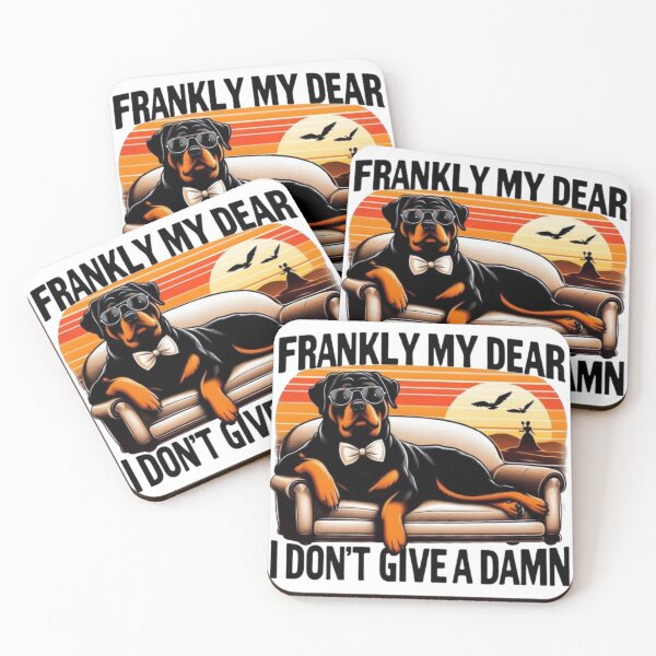 Item preview, Rottweiler - Frankly My Dear I Don't Give a Damn designed and sold by 123ks.
