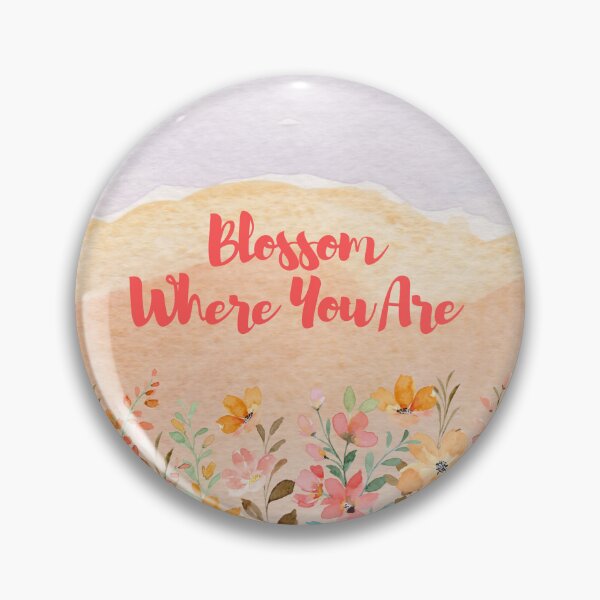 Item preview, Embrace the journey with our "Blossom Where You Are" collection designed and sold by rajenrishi.
