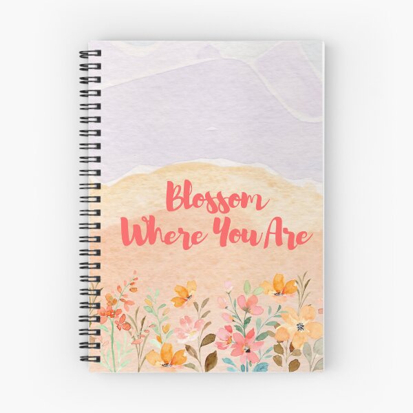 Item preview, Embrace the journey with our "Blossom Where You Are" collection designed and sold by rajenrishi.