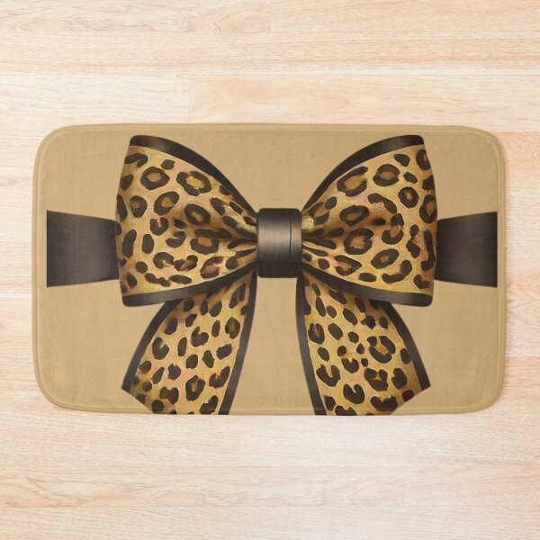 Item preview, LEOPARD PATTERNED BOW DESIGN  designed and sold by asudesign.
