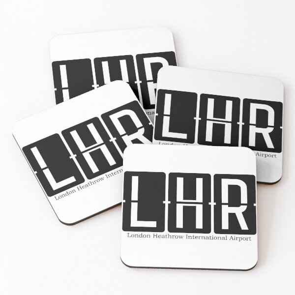 Item preview, LHR London Heathrow International Airport Sticker designed and sold by covertoven17.