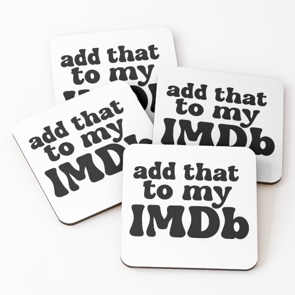 Item preview, Add That To My IMDb designed and sold by Milibella.