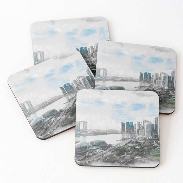 Item preview, Singapore Travel Art Vintage designed and sold by elgreko.