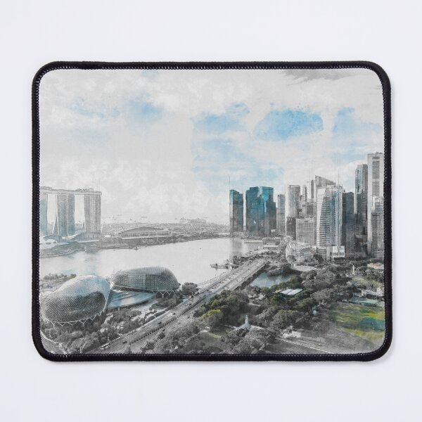 Item preview, Singapore Travel Art Vintage designed and sold by elgreko.