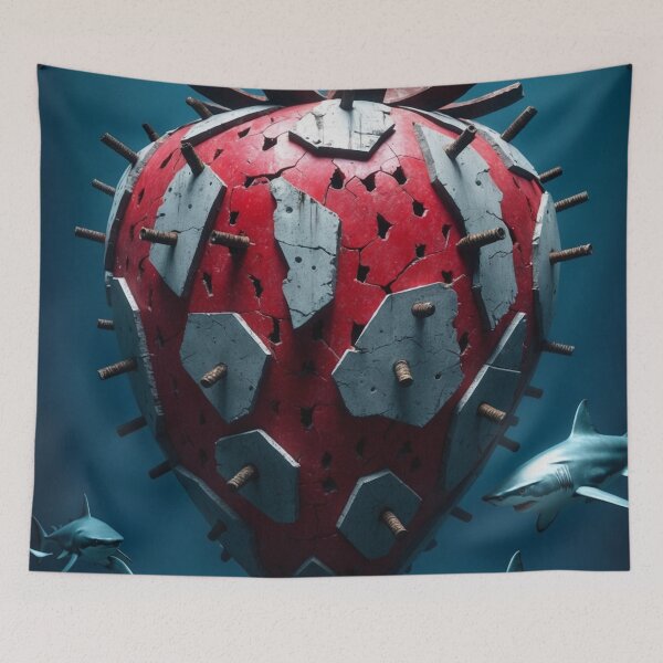Item preview, Strawberry Shark designed and sold by cipoprimo.