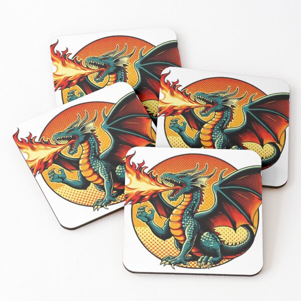 Item preview, vintage The Fire-Breathing Dragon designed and sold by Expressions-Sel.