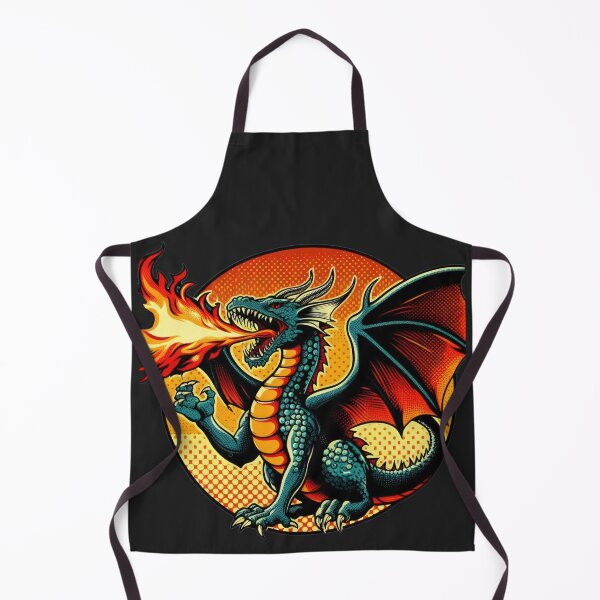 Item preview, vintage The Fire-Breathing Dragon designed and sold by Expressions-Sel.
