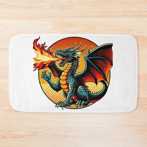 Item preview, vintage The Fire-Breathing Dragon designed and sold by Expressions-Sel.