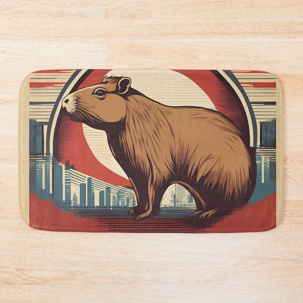 Item preview, American capibara designed and sold by Slowianeczka.