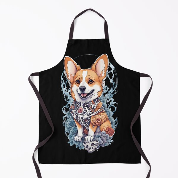 Item preview, Eerie Corgi Skeleton Fusion designed and sold by Mechanical-Artt.