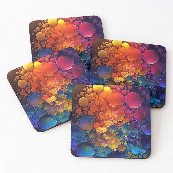 Item preview, colorful bubbles designed and sold by Sweegle.