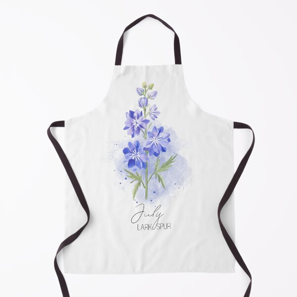 Item preview, Larkspur, July Birthday, Larkspur flower, July birth flower, blooming flower designed and sold by lagunaklein.