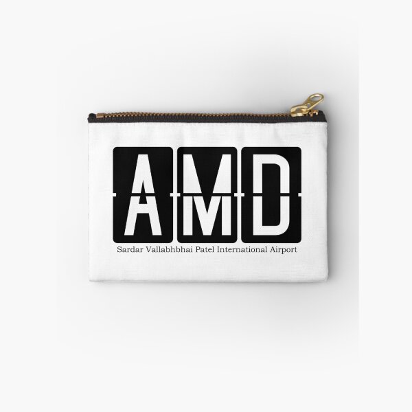Aperçu de l'œuvre Autocollant de l'aéroport international AMD Ahmedabad en Inde créée et vendue par covertoven17.