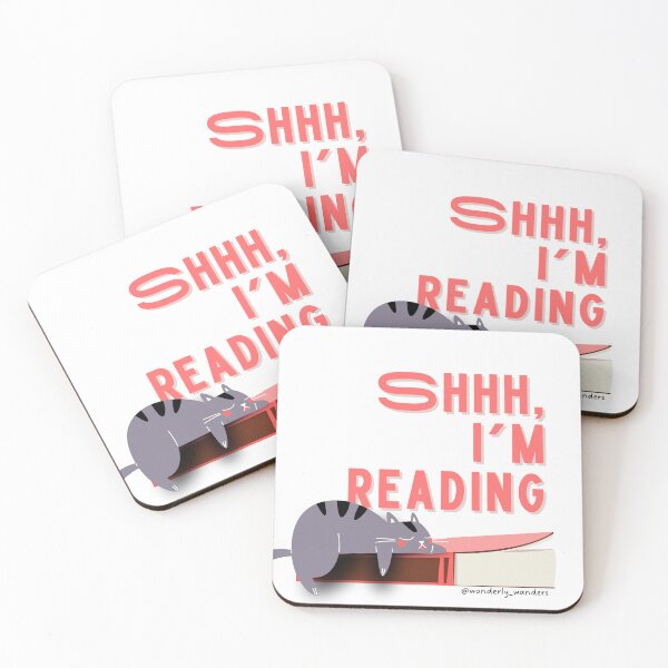 Item preview, Shh, I’m reading.  designed and sold by NLWonderly.