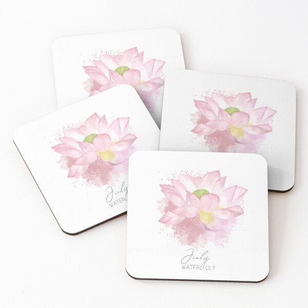 Item preview, July flower, Waterlilly birth flower, july birthday, born in july designed and sold by lagunaklein.