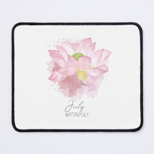Item preview, July flower, Waterlilly birth flower, july birthday, born in july designed and sold by lagunaklein.