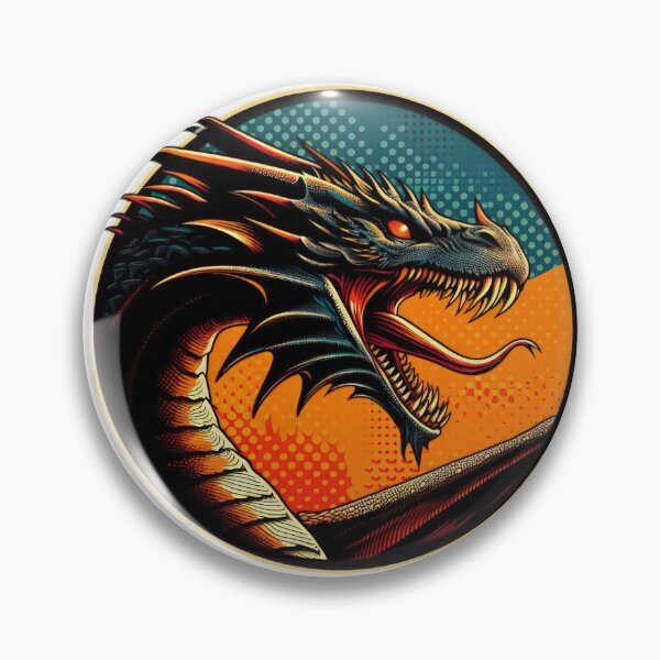 Item preview, vintage Deadly Dragonfire designed and sold by Expressions-Sel.