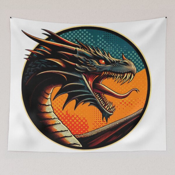 Item preview, vintage Deadly Dragonfire designed and sold by Expressions-Sel.