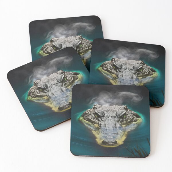 Item preview, The look of a crocodile. designed and sold by MyHappyArtShop.