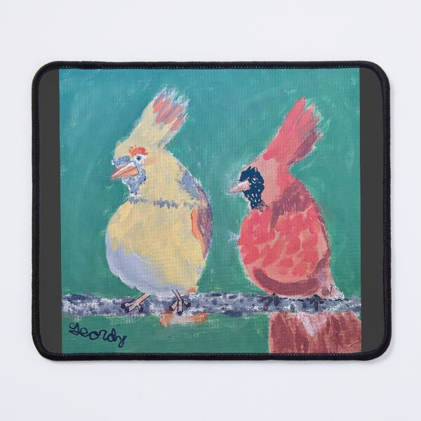 Item preview, Yellow Cardinal Red Cardinal by Geordy Levin designed and sold by Staceydl.