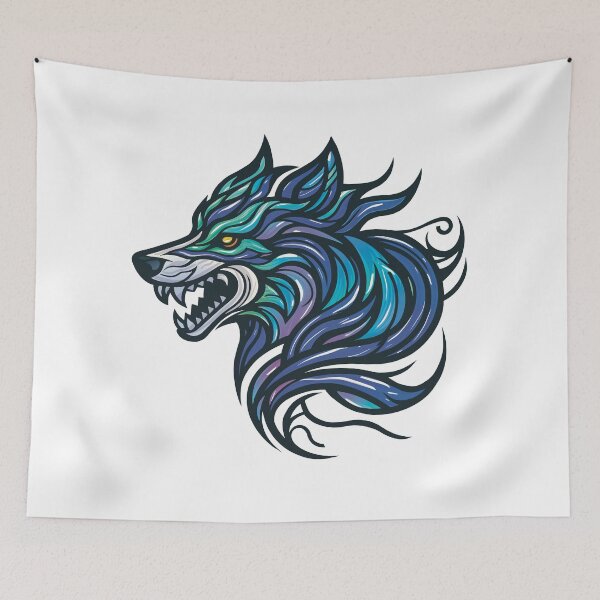 Item preview, Majestic wolf designed and sold by EzekRenne.