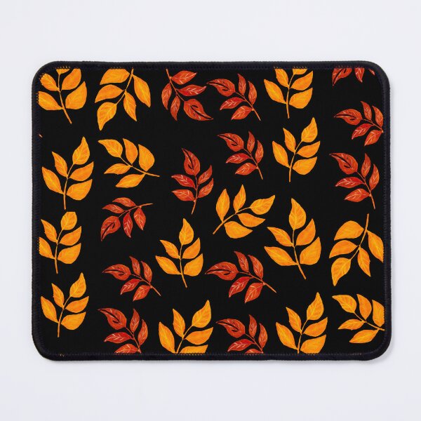 Item preview, Hojas naranjas y rojas de otoño en acuarela. designed and sold by Beeinbliss.