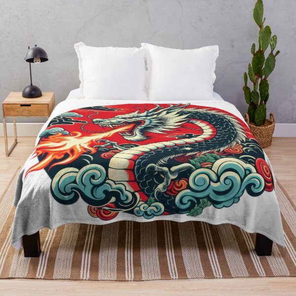 Item preview, vintage Chinese Dragon Throws Fire designed and sold by Expressions-Sel.