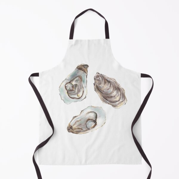 Item preview, Watercolor oysters illustration designed and sold by InnaPatiutko.
