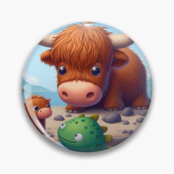 Item preview, Nessie Cow 1 designed and sold by Sybille-Yates.
