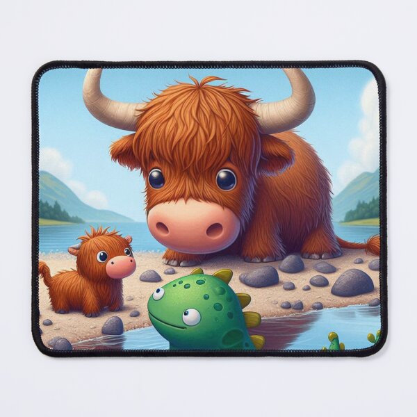 Item preview, Nessie Cow 1 designed and sold by Sybille-Yates.