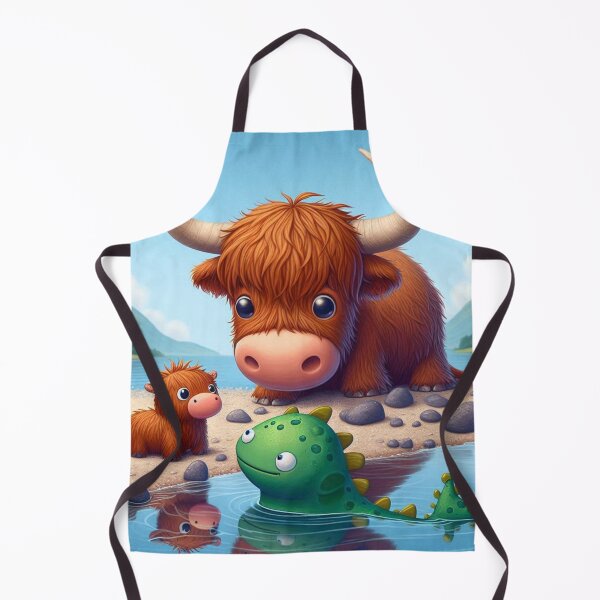 Item preview, Nessie Cow 1 designed and sold by Sybille-Yates.