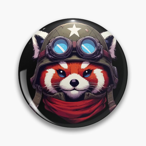 Item preview, Red Panda Soldier designed and sold by TomFrontierArt.