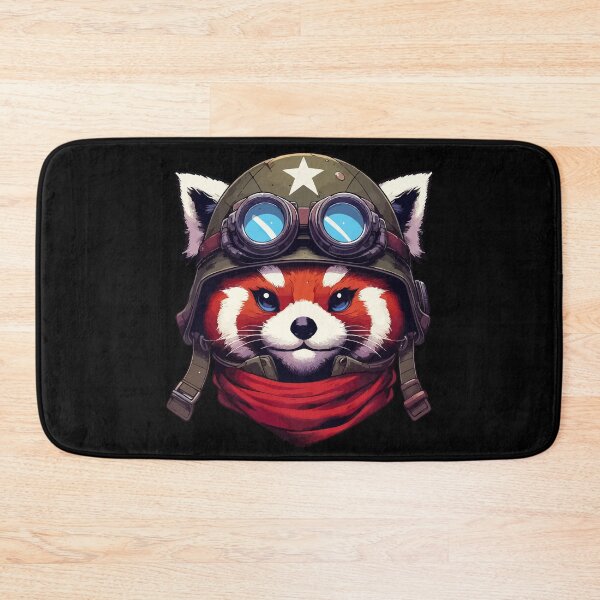 Item preview, Red Panda Soldier designed and sold by TomFrontierArt.