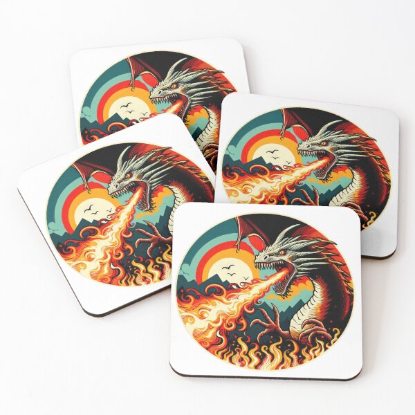 Item preview,  vintage Fire Fury of the Dragon designed and sold by Expressions-Sel.