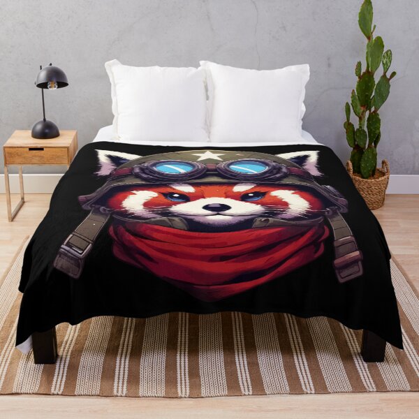 Item preview, Red Panda Soldier designed and sold by TomFrontierArt.