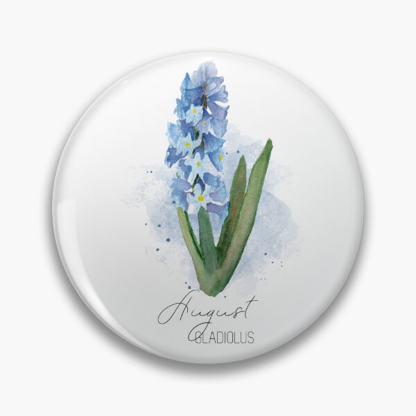 Item preview, Gladiolus, August birth flower, birthday flower, birth month flowers designed and sold by lagunaklein.