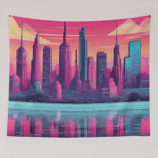 Item preview, 8 Bit City designed and sold by Ymaginary.