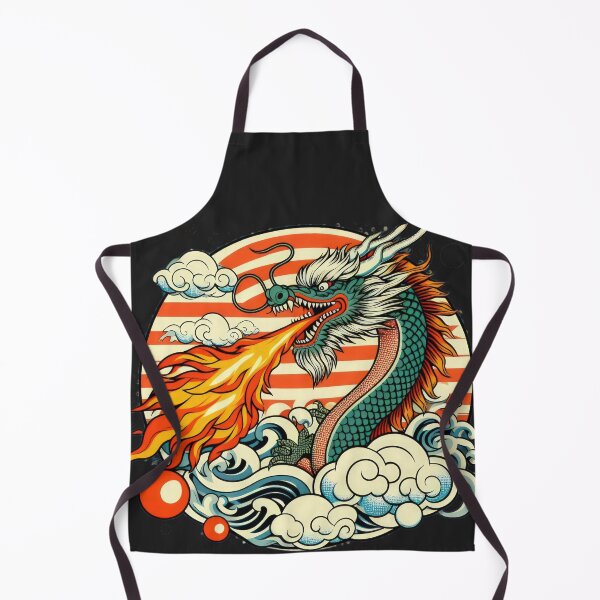 Item preview, vintage Chinese Dragon Spits Fire designed and sold by Expressions-Sel.