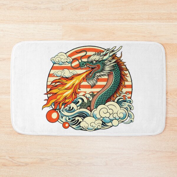 Item preview,   vintage Chinese Dragon Spits Fire designed and sold by Expressions-Sel.