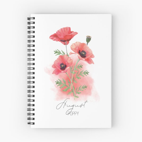 Item preview, Poppy, August Birth Flower, Poppy flower, red poppies designed and sold by lagunaklein.